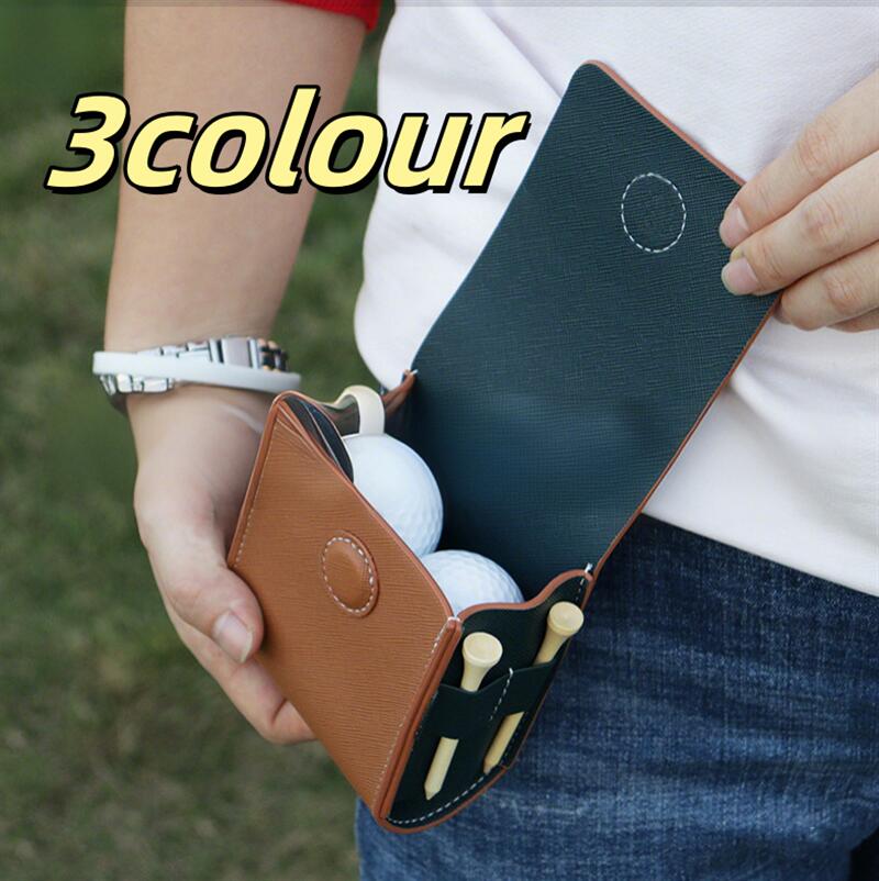 ゴルフ ボールケース ベルト ボール ポーチ ホルダー 距離計 入れ物 おしゃれ 4個 軽量 メンズ レディース プレゼント ゴルフ用品 ティーケース バッグ ...