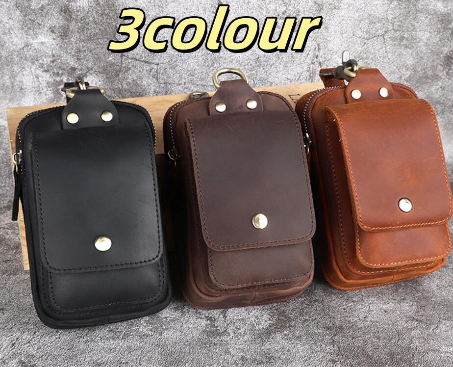 ベルトポーチ ヒップバッグ メンズ 本革 レザー ウエストバッグ バッグ 男性用 メンズ 小型 シンプル 鞄 かばん プレゼント ギフト 入学祝い 就職祝い 卒業祝い 退職祝い