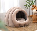 ペットベッド 猫 犬 大型犬 中型犬 ペット ベッド ドームハウス ペットベッド ドーム型 ベッド ドーム ハウス ペットテント ペット用寝袋 ペット用品 保温防寒 洗える 寒さ対策 滑り止め 快適 柔らかい半密閉式暖かいもこもこあったか ぐっすり眠れる 送料無料