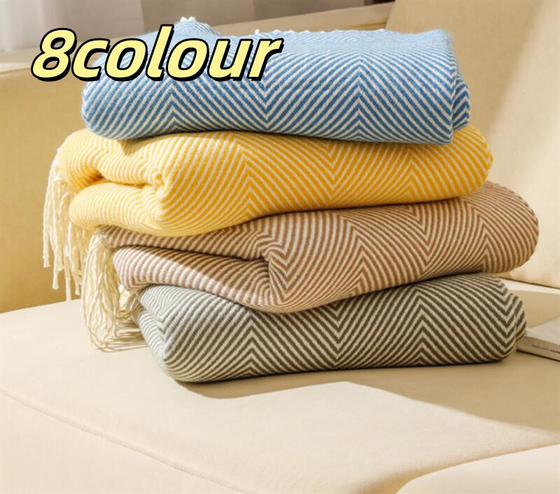 品質違うフリンジ付きブランケット 大判 北欧 マルチカバー 新生活 SNS話題で着る毛布 インテリア おしゃれ タオルケット アイボリー ニット冷房対策 スローケットフリンジ ベッドカバー オールシーズン インテリア ソファーカバー ひざ掛け 母の日/父の日 ギフト