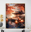 大人の塗り絵 油絵風 数字油絵 DIY 数字塗り絵 40x50cm 油絵 塗り絵 塗り絵セット 風景画 数字 キット インテリア雑貨 クリスマス おしゃれ アートパネル 壁飾り 絵画 インテリア 数字絵 バルーン プレゼント diy油絵 暇つぶし ナンバーペイント