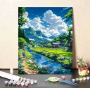 母の日 父の日 油絵 絵画 インテリア 油絵 セット 油絵風 壁掛け 美術品 数字 塗り絵 大人の 塗り絵 塗り絵 キット セット 風景画 DIY絵 キャンバス 油絵の具 プレゼント 壁デコ 壁装飾 名画 壁飾り ギフト 手作り 敬老の日 母の日 初心者 誕生日 新築 お祝い