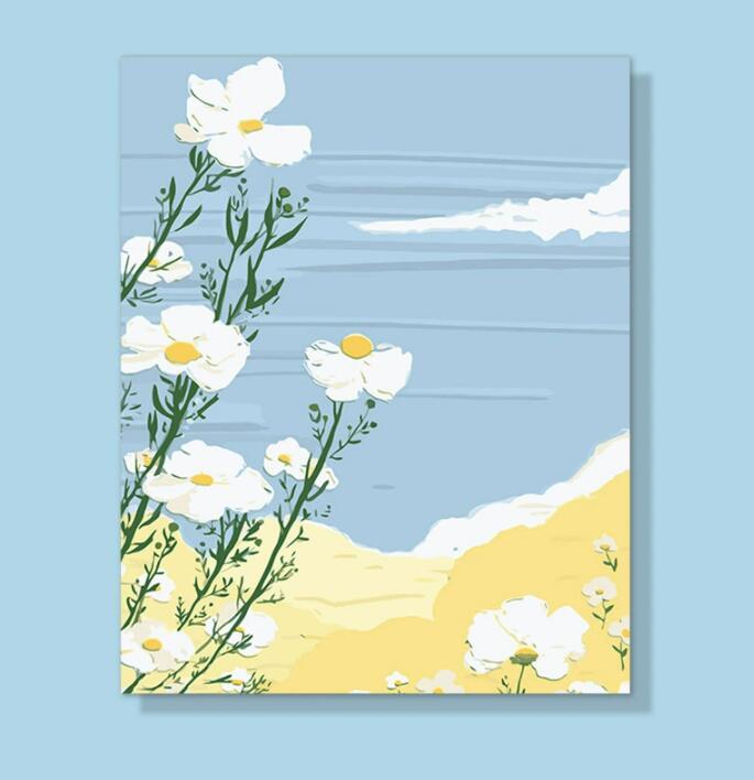 油絵 絵画 母の日 父の日 40*50cm インテリア 油絵 セット 油絵風 壁掛け 美術品 数字 塗り絵 大人の 塗り絵 塗り絵 キット セット 風景画 DI...