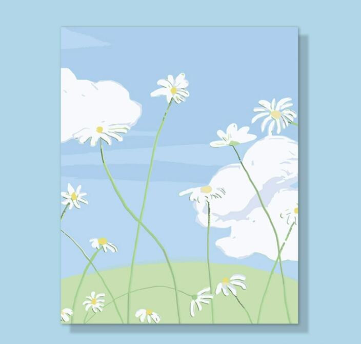 油絵 絵画 母の日 父の日 40*50cm インテリア 油絵 セット 油絵風 壁掛け 美術品 数字 塗り絵 大人の 塗り絵 塗り絵 キット セット 風景画 DI...