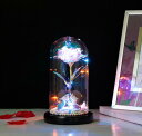 プリザーブドフラワー プレゼント LED付き ギフトボックス付き ソープフラワー 造花 インテリア 枯れない花 女性 敬老の日 父親 母親 喜寿の祝い 母の日 お見舞い バレンタイン カーネーション バラ お花