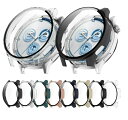 HUAWEI WATCH GT 5 41mm GT 5 Pro 46mm ケース ウェアラブル端末・スマートウォッチ 保護ケース PC素材&強化ガラス フルカバー 液晶保護 マルチカラー クリア シンプルで ハードカバー 落下衝撃 傷防止 便利 軽量 フィルム一体 全面保護 保護ケース カバー 男性用 女性用 8色