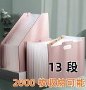 【送料無料】ファイルスタンド ファイルボックス ファイルケース A4 整理 収納 ファイル ケース タテ ヨコ アコーディオン ジャバラ 伸縮 自立 目次 イン...