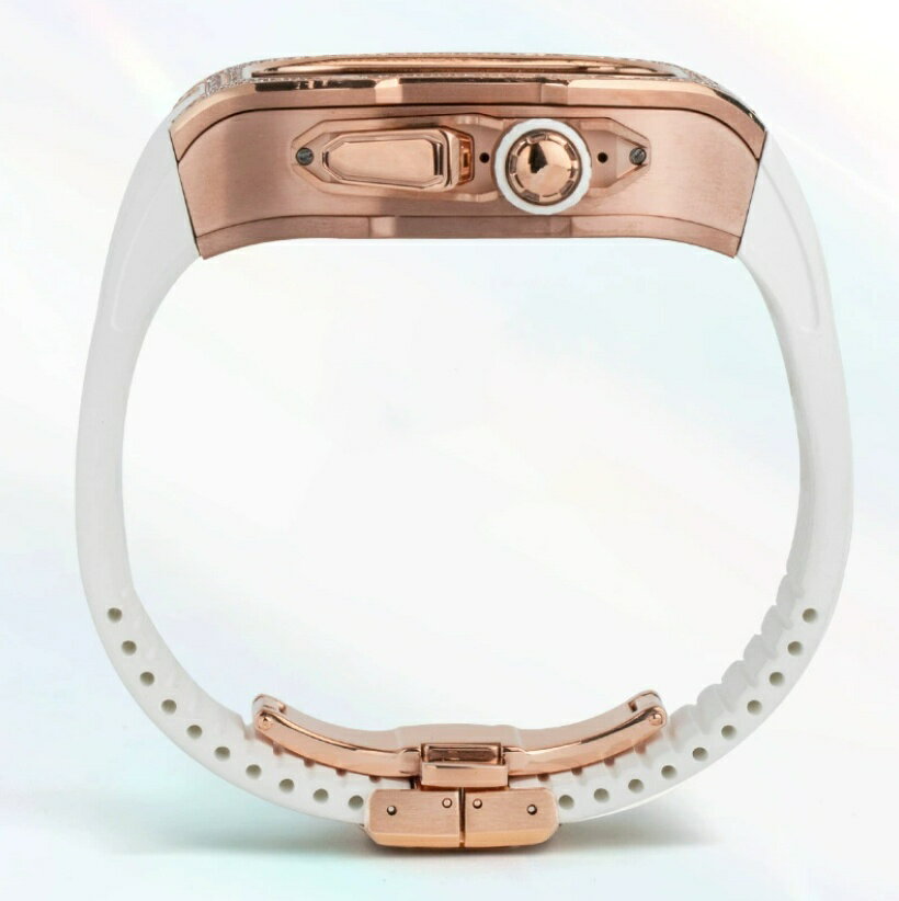 【送料無料】アップルウォッチ バンド Apple Watchh ultra カバー ベルト ケース 一体型 iWatch 49mm シリコン ステンレス セット おしゃれ 防水 スポーツ クリア 高級 メンズ 人工ダイヤ