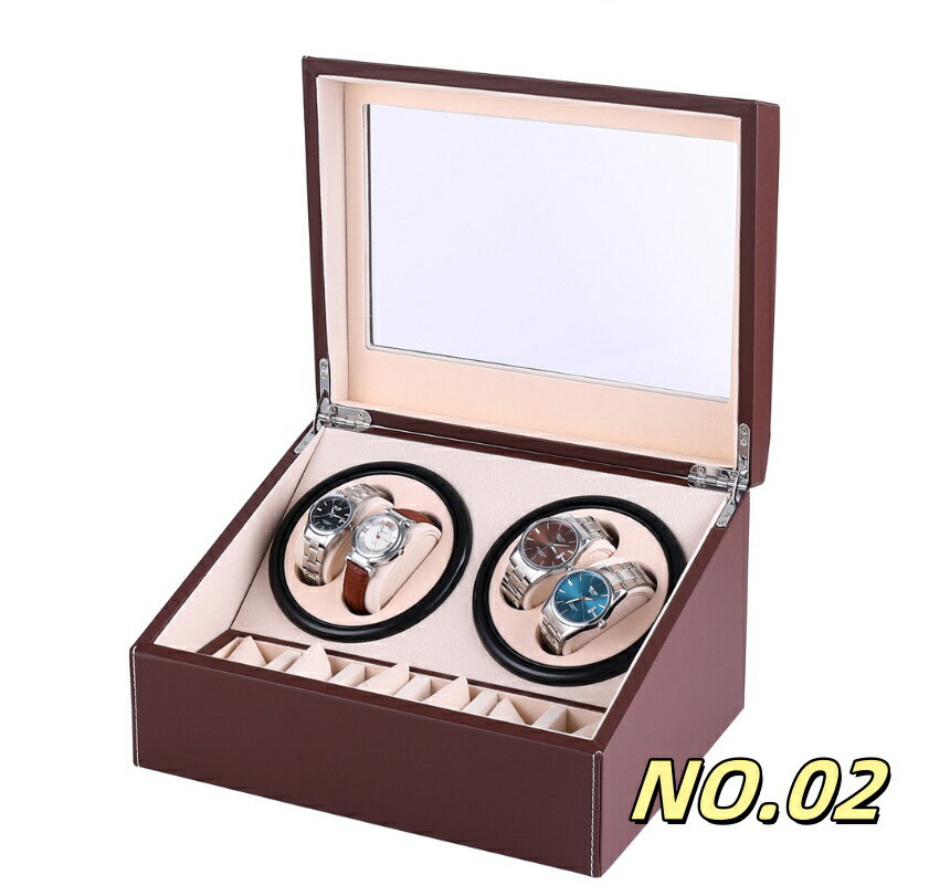 新作【 4+6本巻 】 ワインディングマシーン4+6本巻 本巻腕時計 自動巻き ワインディングマシーン 腕時計 時計 ウォッチワインダー ウォッチ ワインダー 時計ケース 機械式 高級感 おしゃれ ピアノ鏡面仕上 木製 5タイプ レザー調 透明ケース 腕時計収納 父の日 ギフト