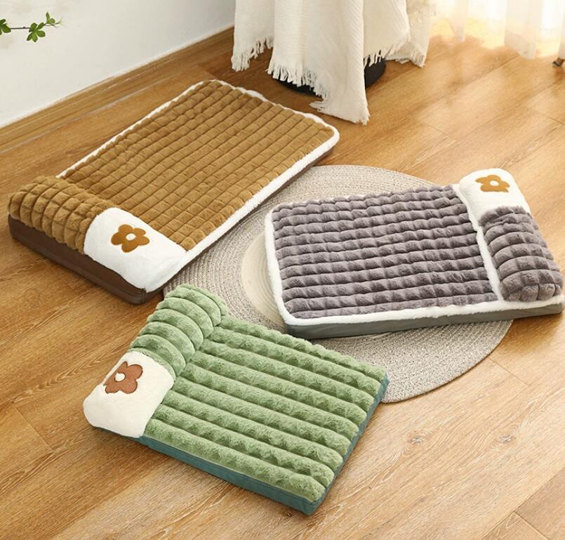 猫 ベッド 冬 ペットベッド 猫 クッション ベッド 犬 猫 ペットマット ふわふわ 冬...