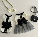 【送料無料】メール便OK 犬 服 ワンピ 犬 フリル 秋冬 犬 冬服 スカート チワワ 服 ダックスフンド 服 犬の服 いぬ ドッグウェア