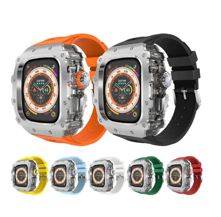 ̵ۥåץ륦å Х Apple Watch С ٥  η 45mm 44mm ꥳ ƥ쥹 å  ɿ ...