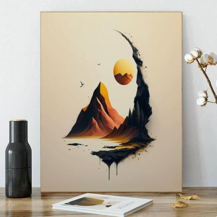 【送料無料】油絵 絵画 インテリア 油絵 セット 油絵風 壁掛け 美術品 数字 塗り絵 大人の 塗り絵 塗り絵 キット セット 風景画 DIY絵 キャンバス 油...