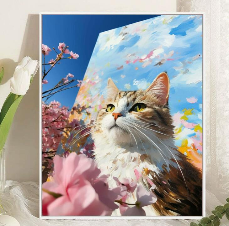 【送料無料】油絵 絵画 インテリア 油絵 セット 油絵風 壁掛け 美術品 数字 塗り絵 大人の 塗り絵 塗り絵 キット セット 風景画 DIY絵 キャンバス 油...