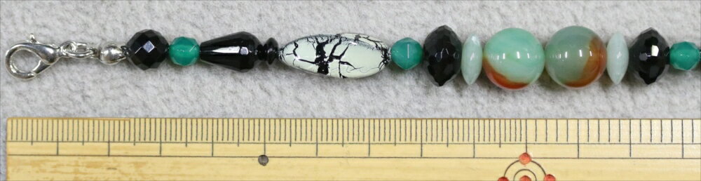 羽織り紐 　メンズ　　hh-66・天然石