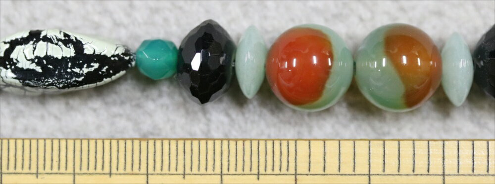 羽織り紐 　メンズ　　hh-66・天然石