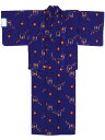 正月 着物 レトロ 【訳有り】ウール 紺地 亀甲花柄 sk-6