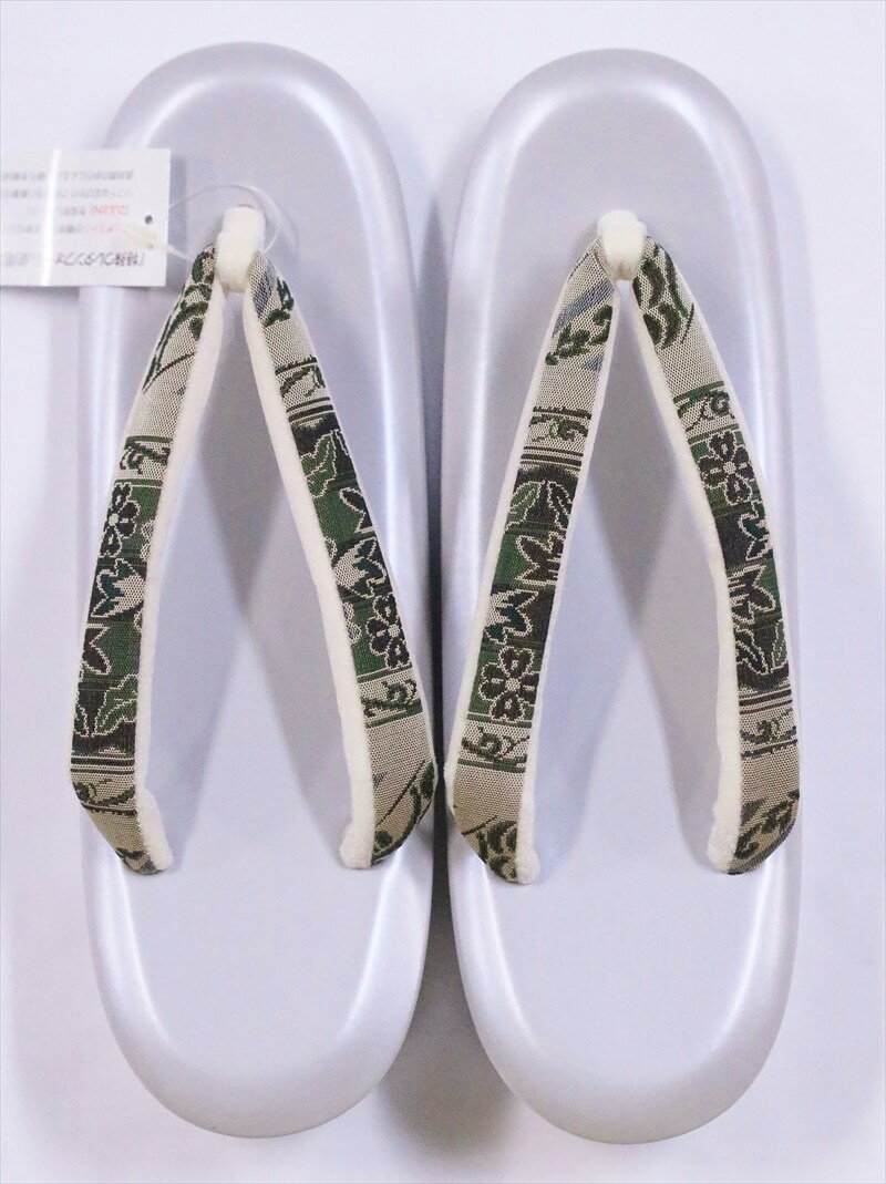 草履　Lサイズ zr-8・グレー地