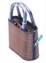 すだれハンドバック【訳有り】 bk-5 竹製品・草木染