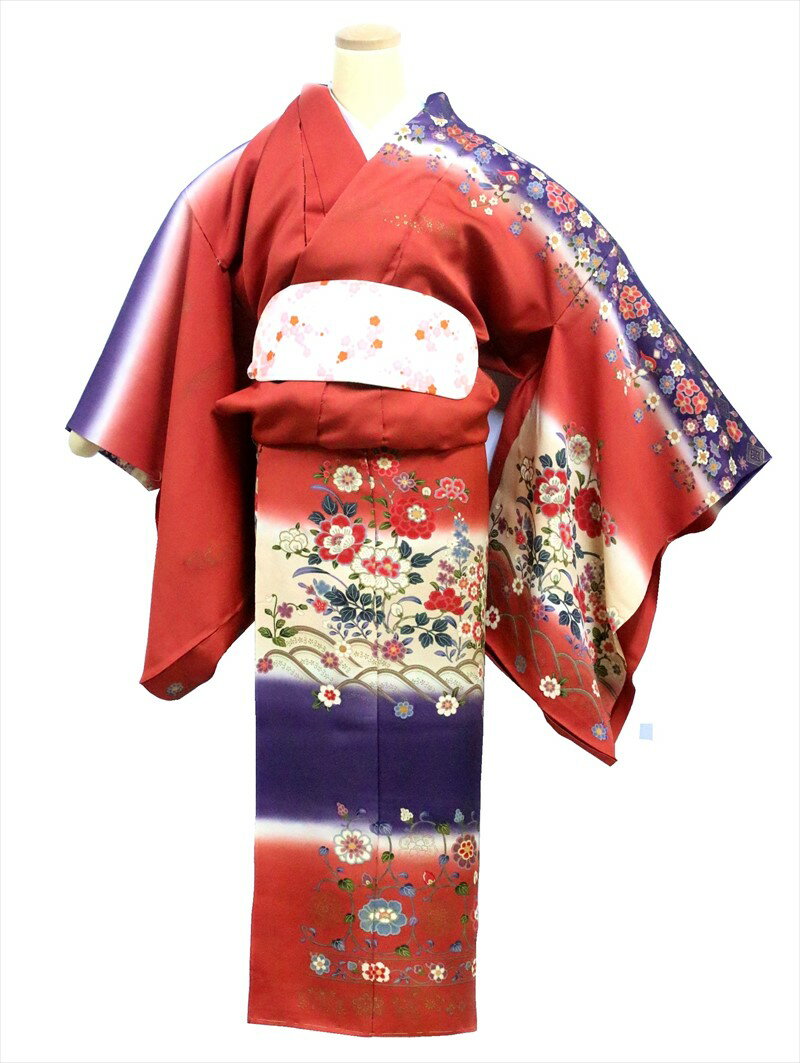 楽天市場】生地 花柄(カラーレッド)(着物|和服 楽天市場】生地 花柄(カラーレッド)(着物|和服