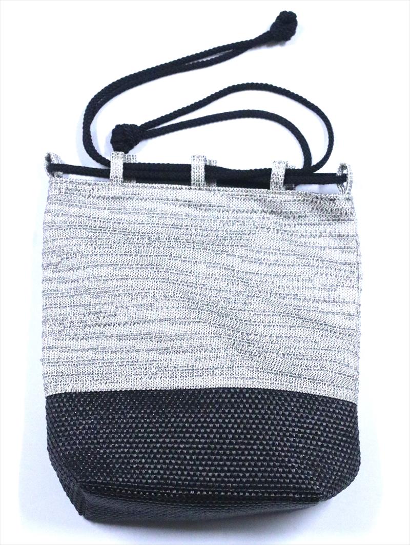 信玄袋・合切袋　グレー地・sb-57