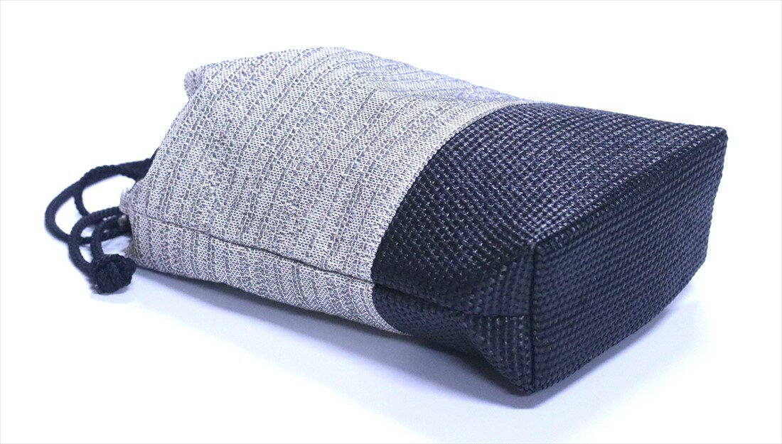 信玄袋・合切袋　グレー地・sb-57