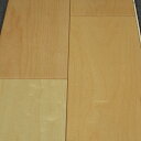 【捨貼用】【天然銘木フロア】FN-HM2 メープル色 メープル突板 合板+MDF ワックスフリー 溝数1 横溝あり 床暖房対応 B品 25kg