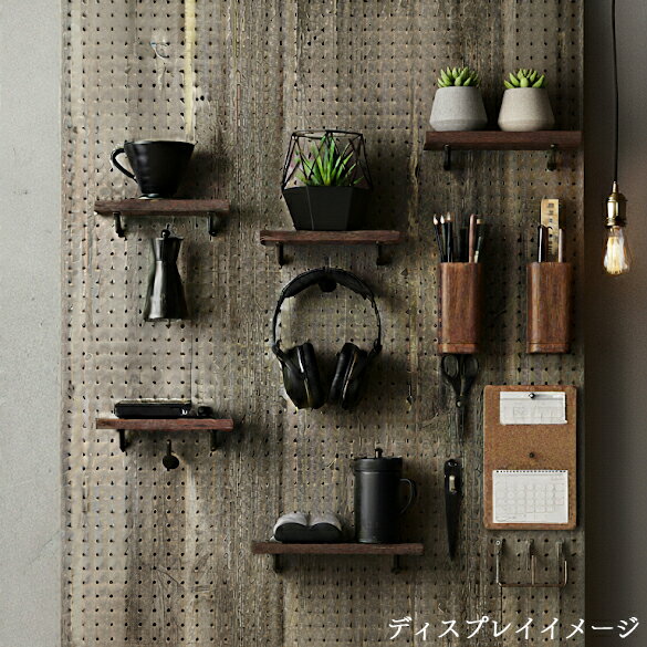 条件付送料無料【1枚】床材本舗オリジナル 有孔ボード 木目調 ヴィンテージブルー UKB-VB-2544-42 青【厚さ4mm×910mm×1820mm/5φ-25P 5ミリ穴 25ピッチ】強化紙+合板 パンチングボード ペグボード 穴あきボード diy A品 4kg 1枚入り