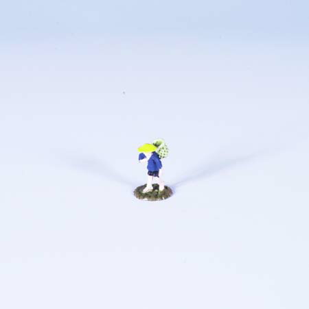 盆景シリーズ(色付き)：カゴかつぎ*資材　添景