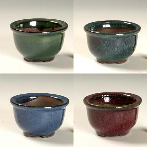 鉢：中国丸鉢　9.3cm　p15-1*資材