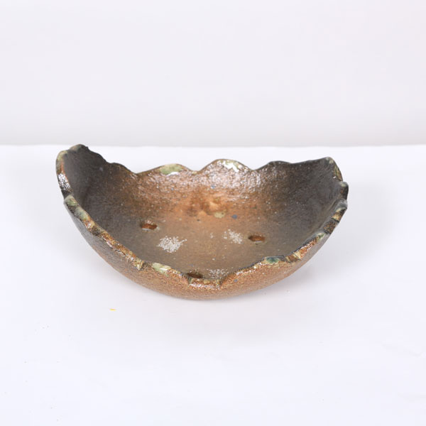 Rakuten - 鉢：萬古焼 　木の葉小鉢　6号*資材