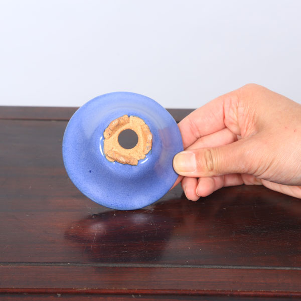 鉢：服部　そり丸鉢　8.2cm【現品】*　資材