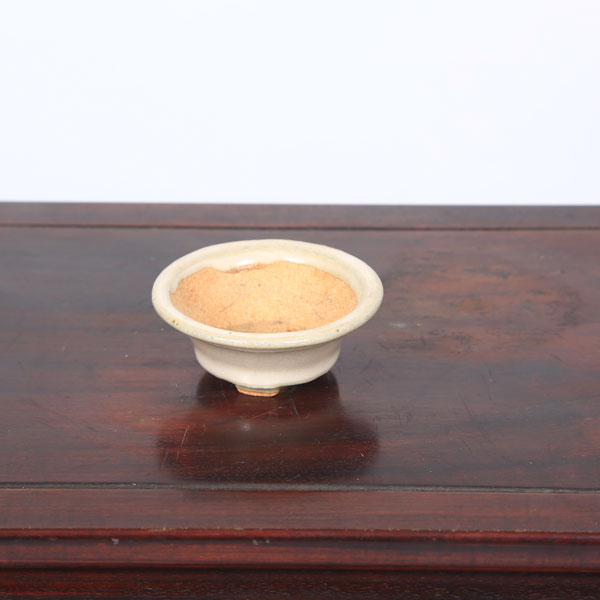 鉢：服部　そり丸鉢　8.3cm【現品】*　資材