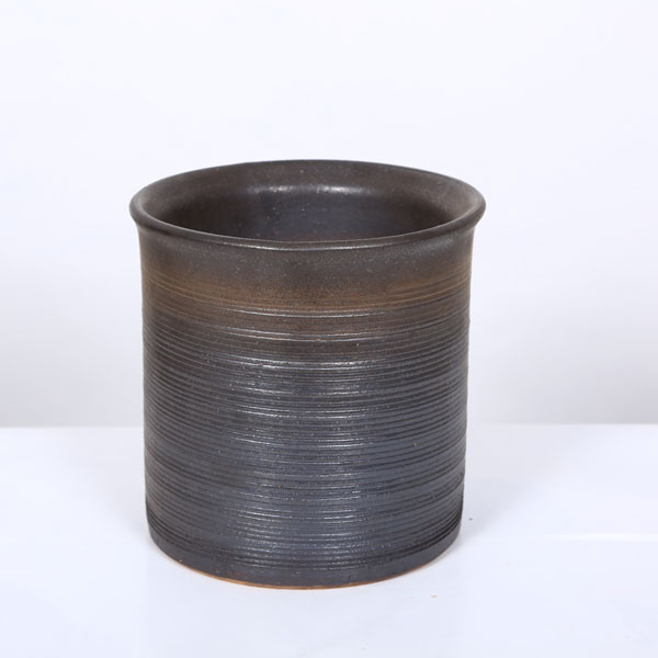 Rakuten - 国産鉢：信楽焼切立深鉢　6号*資材