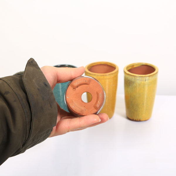 特価：中国丸ケンガイ鉢　7.0cm*資材