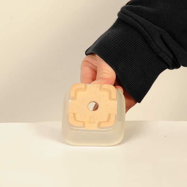 現代小鉢：柴勝　正方鉢【現品】*shibakatu　6.6cm