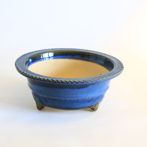 特価：国産縁付縄付丸鉢 29.5cm*資材