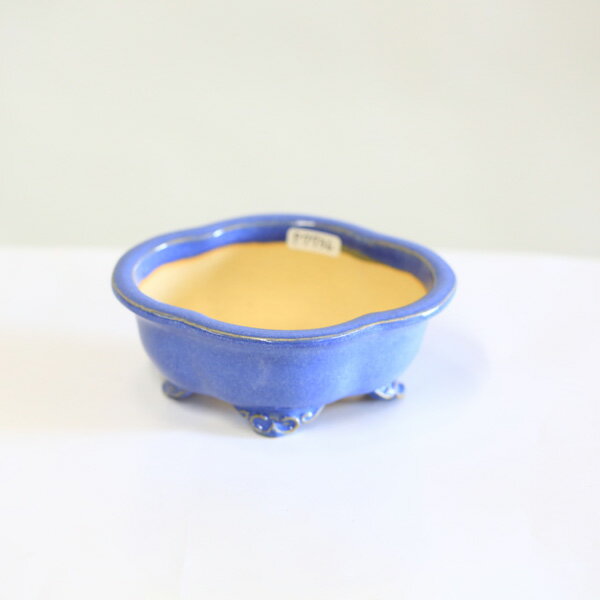 Rakuten - 現代小鉢：昭山　足付モッコ鉢【現品】*shouzan　12.2cm