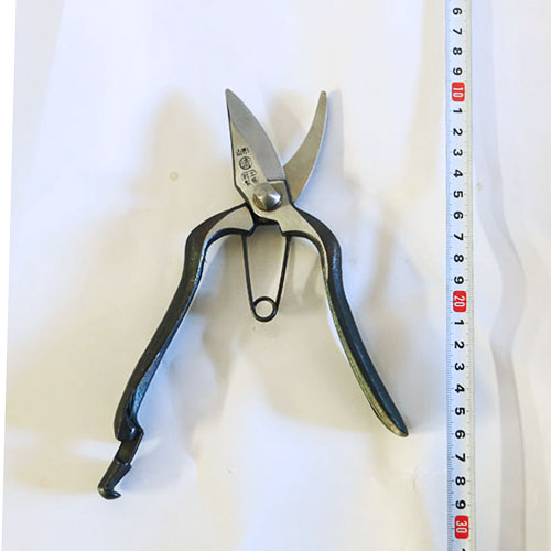 盆栽道具：山形印　剪定芽切鋏　180mm*資材　YK-14