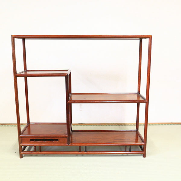 飾：盆栽用飾り棚　76.5cm【中古】【現品】*