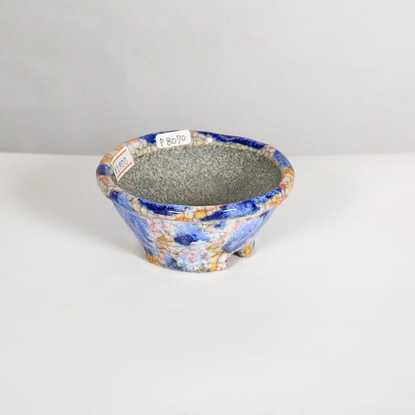 現代小鉢：越前文山(てるみ)丸鉢　10.6cm【現品】*bunzan