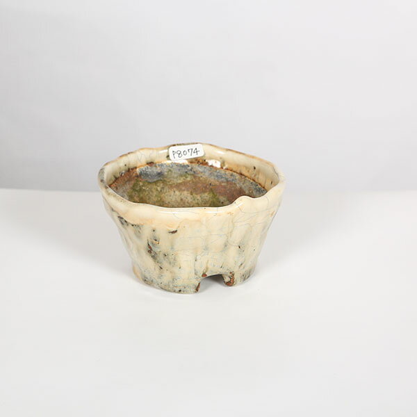 現代小鉢：越前文山(てるみ)丸鉢　10.4cm【現品】*bunzan