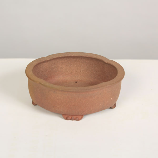 Bowl - 盆栽小鉢：次峯　土物モッコ鉢　10.6cm【現】*資材