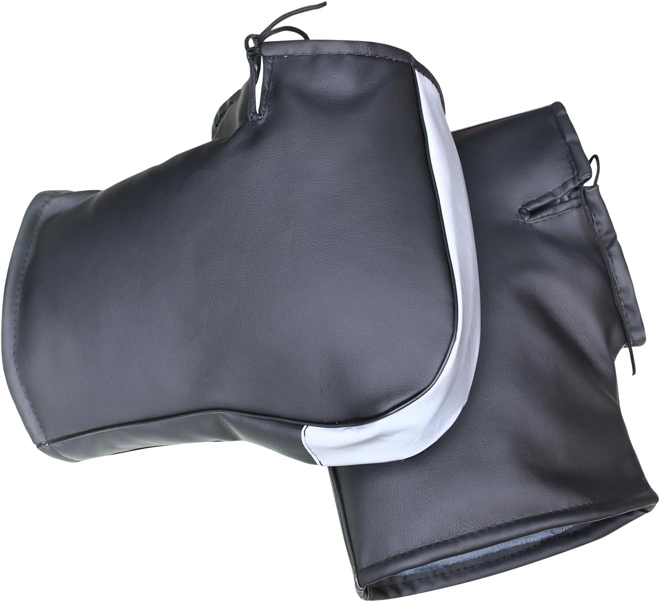 バイク ハンドルカバー 手袋 防寒手袋 バイク用 防水防寒 裏起毛 極厚 防風対策 ハンドルウォーマー PU..