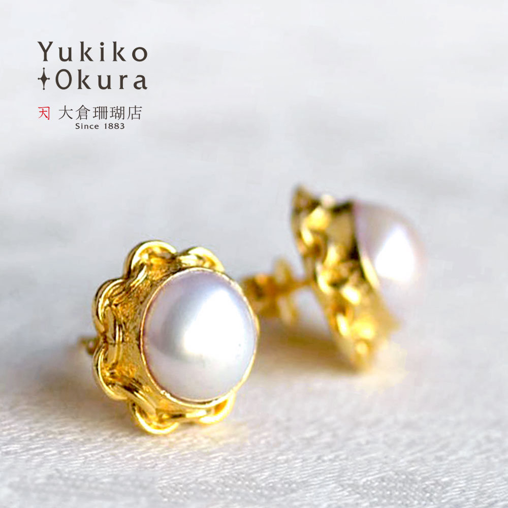 淡水パールピアスSV925シルバー...