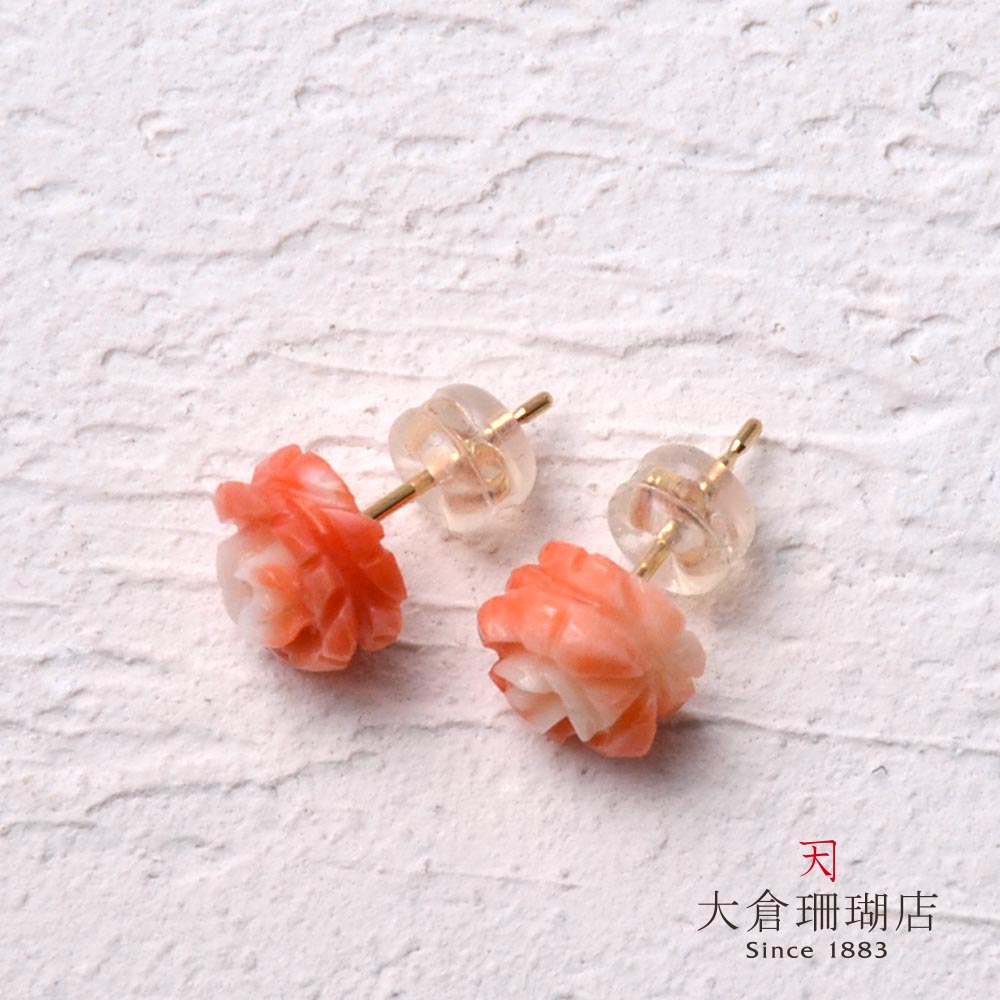 楽天市場】珊瑚 薔薇 ピアスの通販 楽天市場】珊瑚 薔薇 ピアスの通販