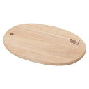 まな板木製カッティングボードオーバル型 Sサイズ幅23×奥行15cmラバーウッド（ゴムの木）を使用ボヌールfuji96020