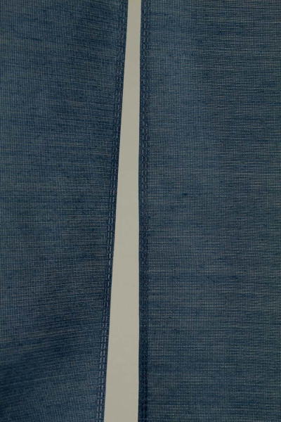 送料無料　　防炎のれん 約幅85cmx丈45cm　藍　naru14460