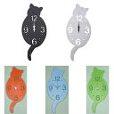 猫のシルエットがかわいい掛け時計 49