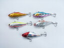 バイブレーション　24g　7cm　5色　セット　シーバス　青物　フラットフィッシュ　根魚　港湾　河口　トリプルフック　ただ巻き　リフト&フォール　マゴチ　フラットフィッシュ　ヒラメ　ヒラマサ　カンパチ　ショゴ　シオ　ネリゴ　ネイリ　オオモンハタ　サバ　カマス